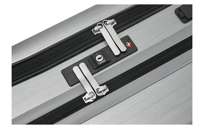 Rolling Travel Suitcase With USB Charger