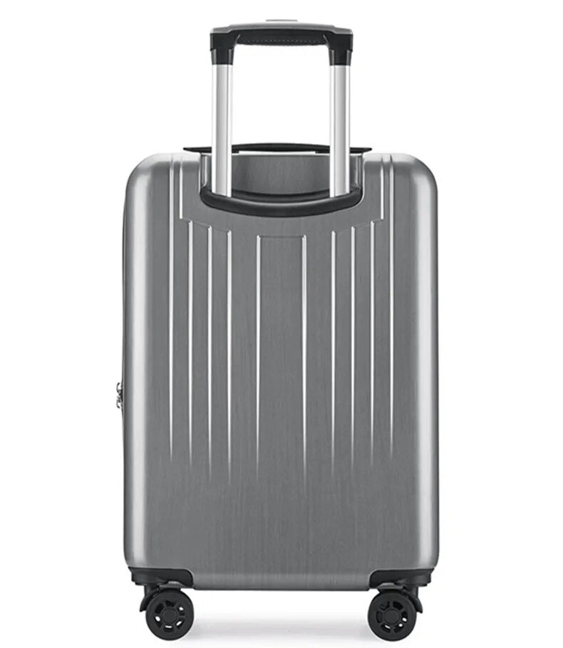 Rolling Travel Suitcase With USB Charger