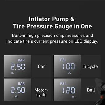 Mini Digital Tire Inflator