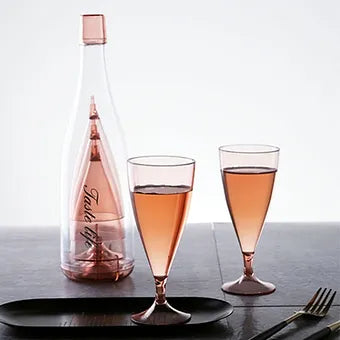 Integrated Champagne Glasses Bottle