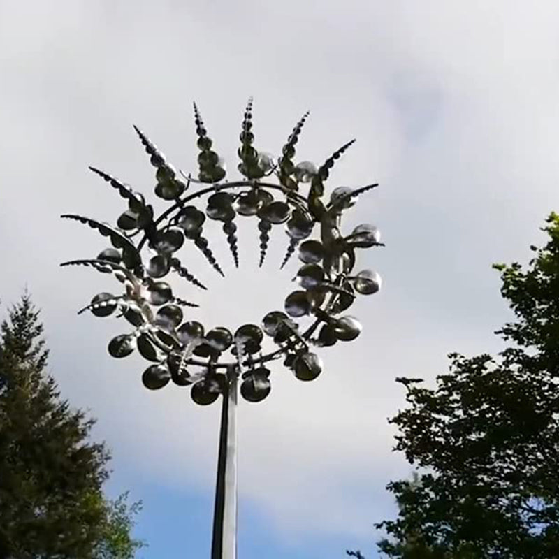 Metal Outdoor Windmill