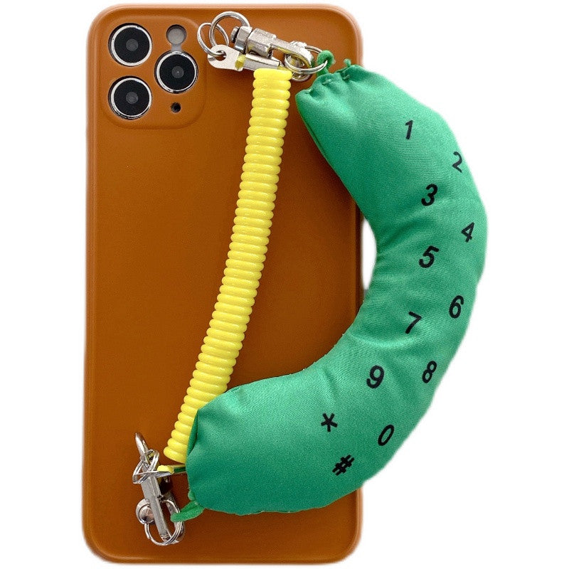 Korean Banana Wristband Phone Case