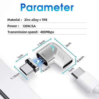 3 in 1 Magnetic Detachable Converter