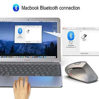 Ergonomic Vertical Wireless Mouse