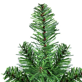 2/3 Feet  Tabletop Unlit Christmas Tree in Burlap Base