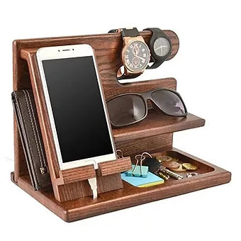 Wooden Desk Organizer