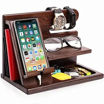 Wooden Desk Organizer