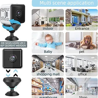 Motion Activated Surveillance Mini Camera