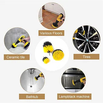 Household Electric Cleaning Brush Set