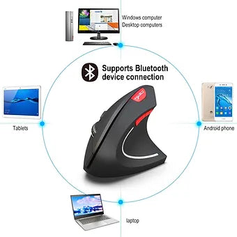 Ergonomic Vertical Wireless Mouse