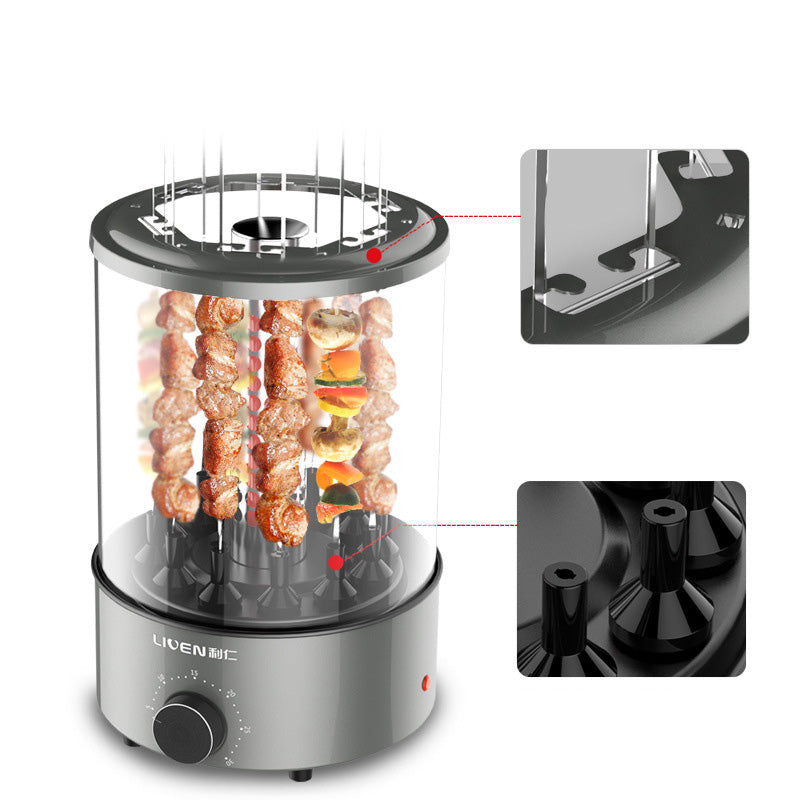 Electric Grills Automatic Rotating Barbecue Machine