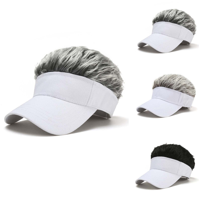 Men's Trendy Peaked Shade Wig