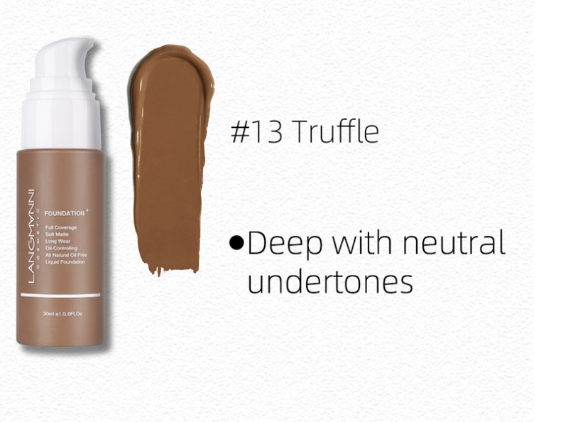 Matte Oil Control Concealer Liquid Foundation