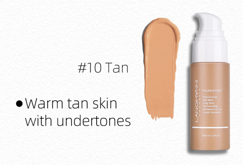 Matte Oil Control Concealer Liquid Foundation