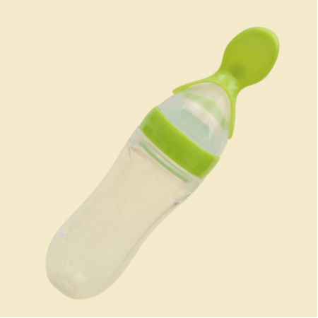 Squeeze Feeder with Spoon