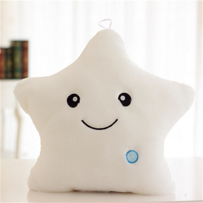 Colorful Luminous Star Pillow