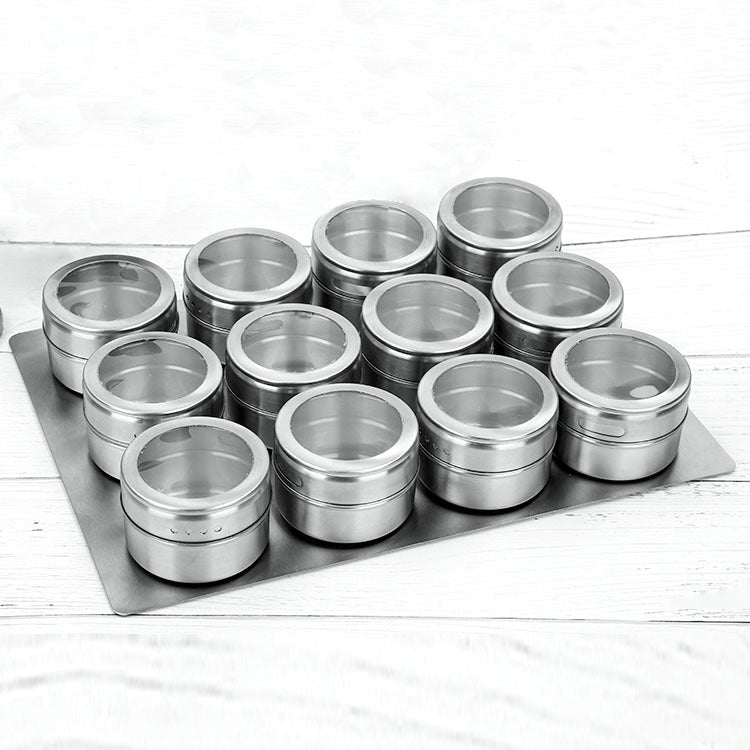 Stainless Steel Magnetic Spice Jar