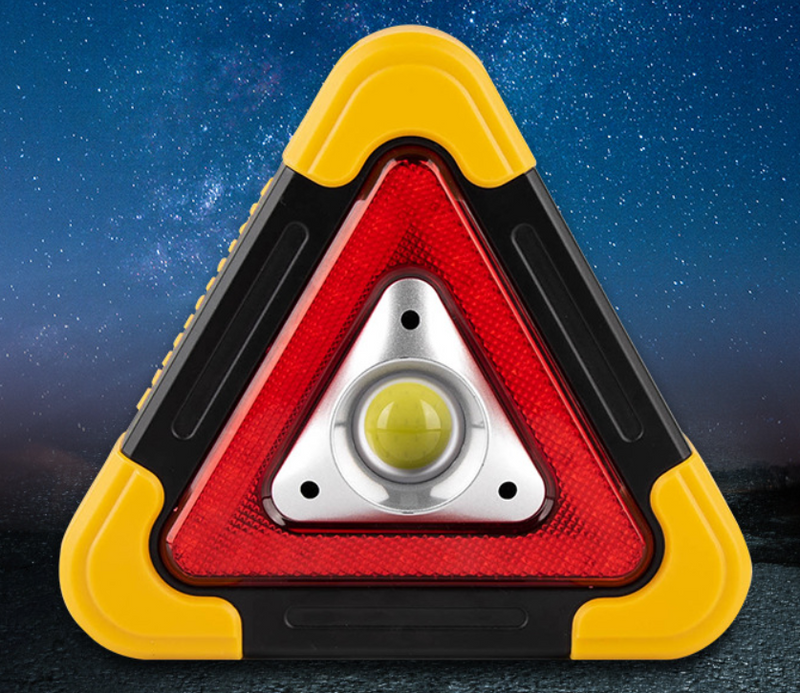 Solar Traffic Warning Light