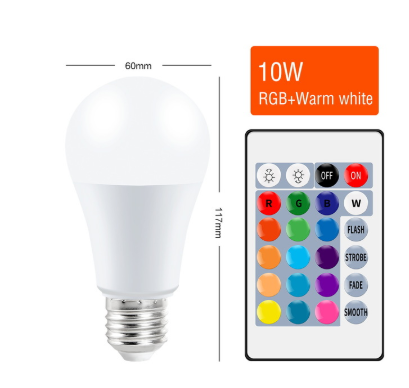 Smart RC Colorful LED Bulb