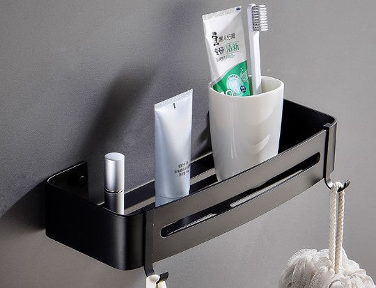 Punch Free Bathroom Shelf