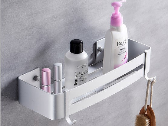 Punch Free Bathroom Shelf