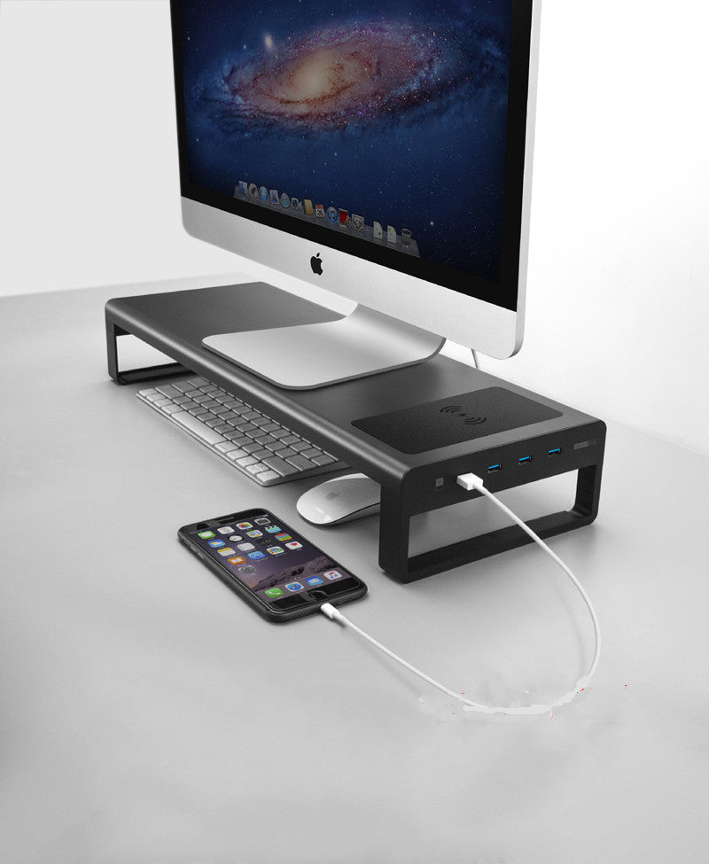 Monitor Stand With USB Port Charger