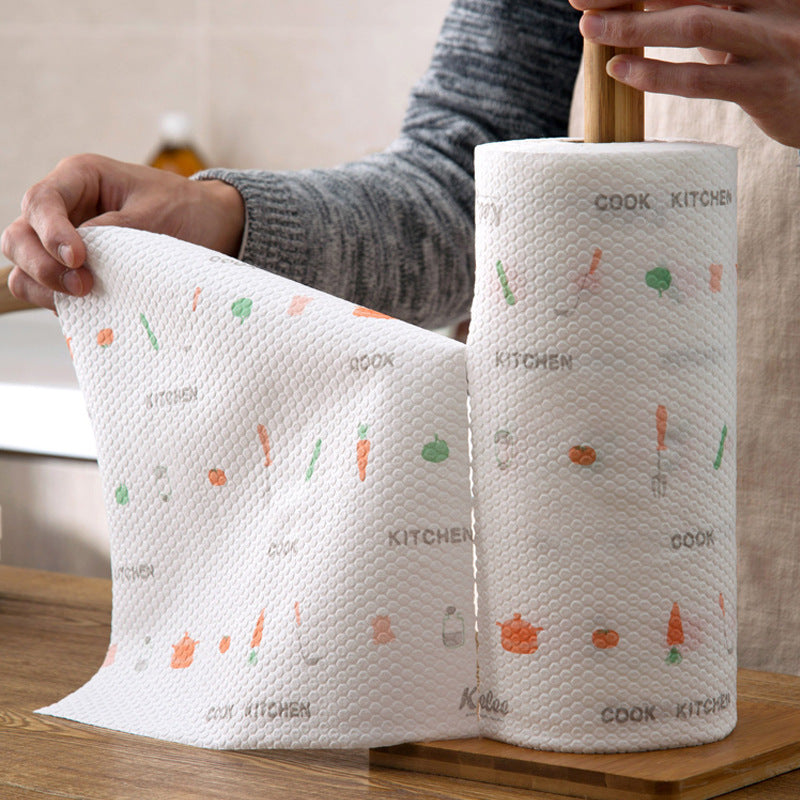 Non-Stick Printed Kitchen Wipes