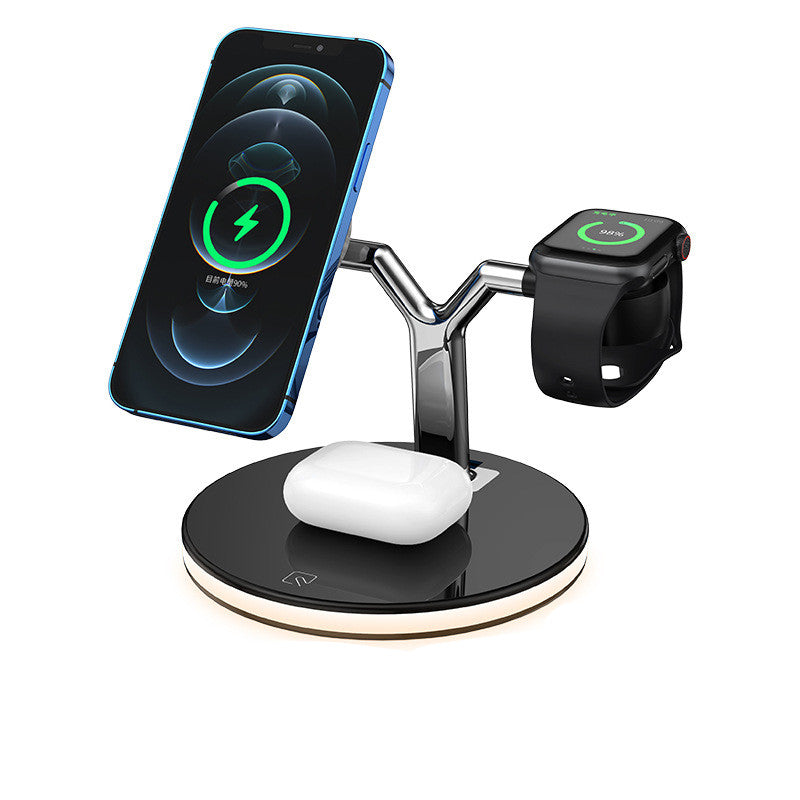 Three-In-One Fast Magnetic Wireless Charger