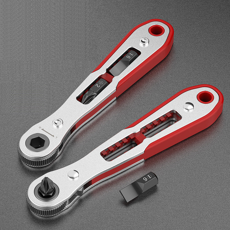 Multifunctional Turning Two Way Screwdriver