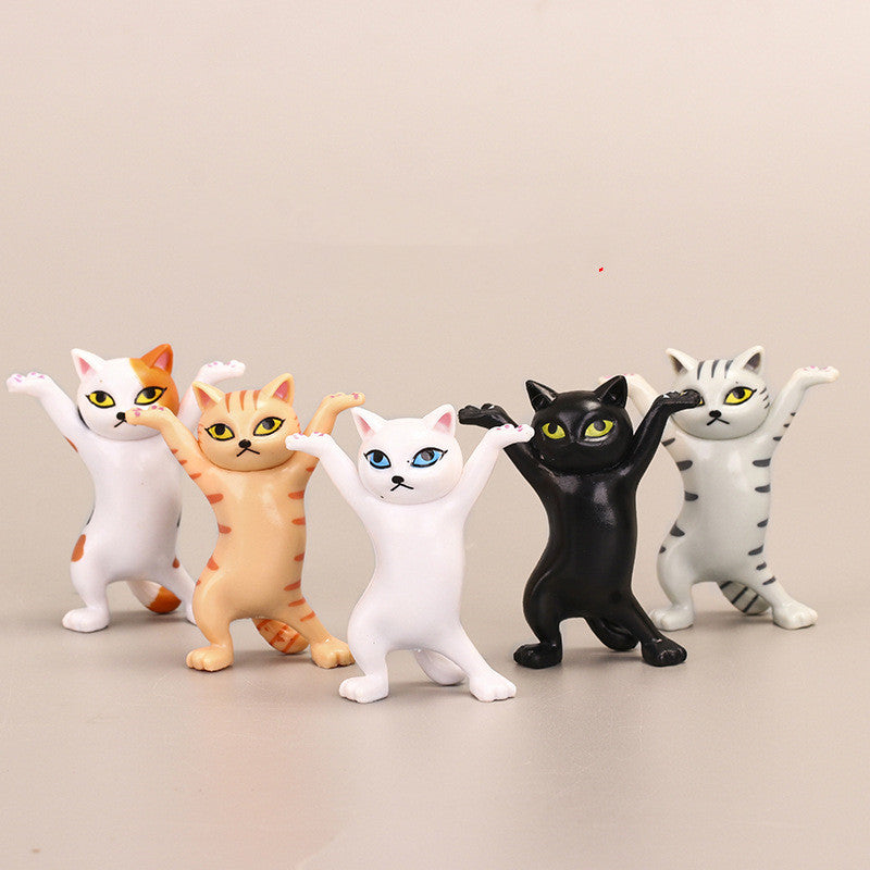 Dancing Cat Desktop Stand