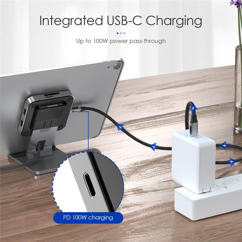 Multifunctional Charging Card Reader Hub