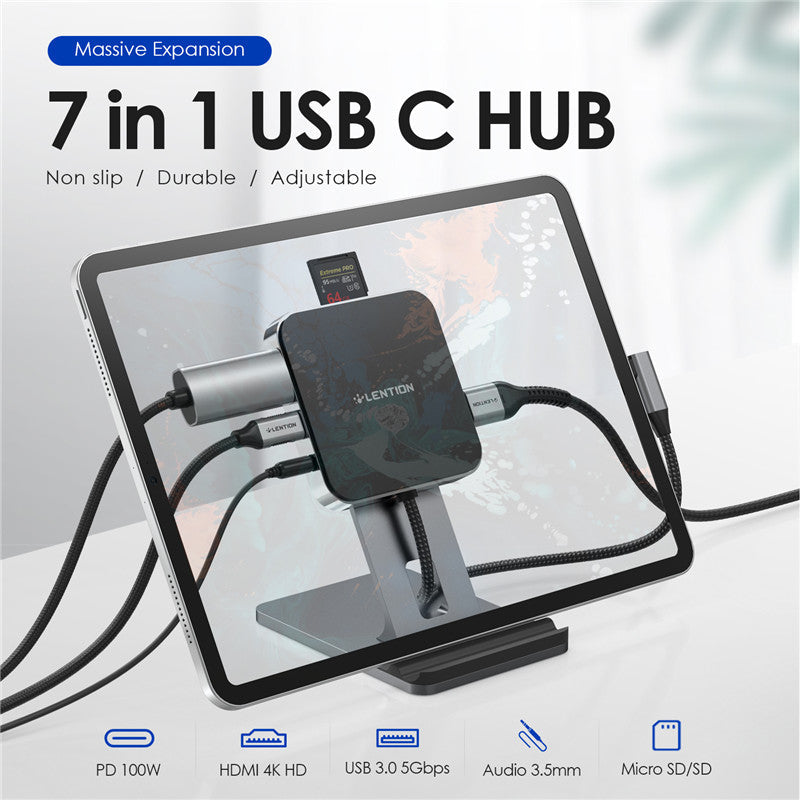 Multifunctional Charging Card Reader Hub