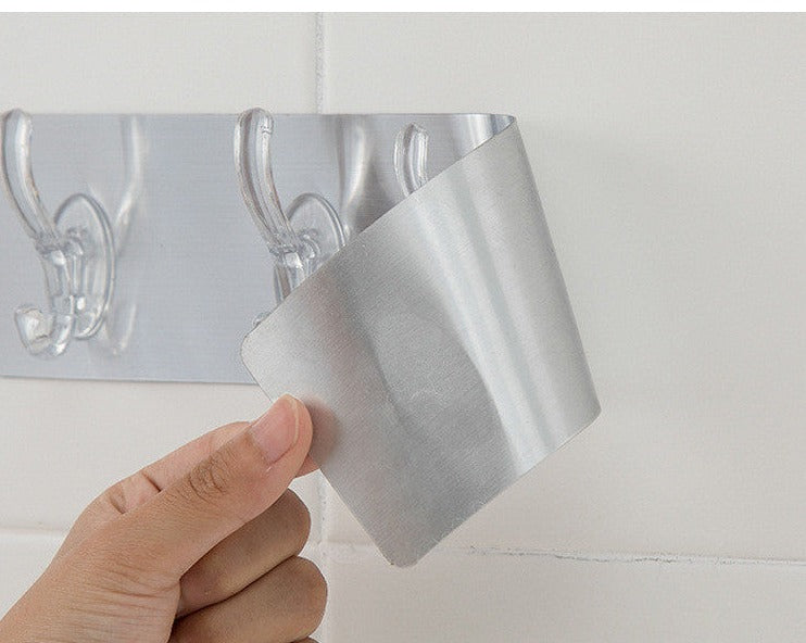 Punch-Free Adhesive Hooks