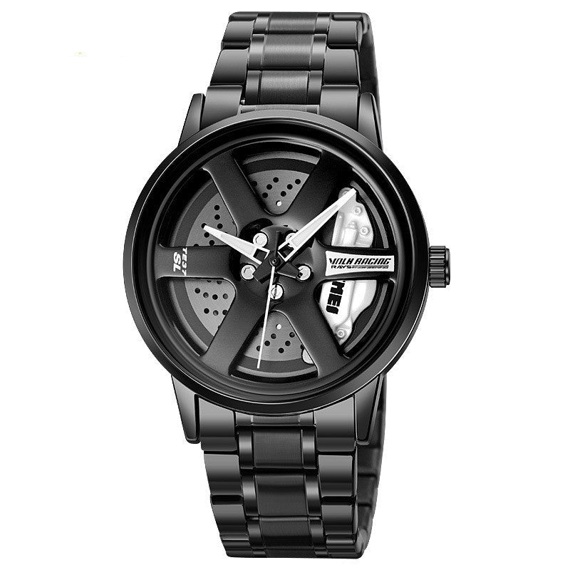 Men's Wheel Rim Hub Watch