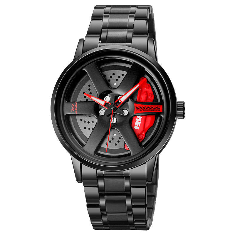 Men's Wheel Rim Hub Watch