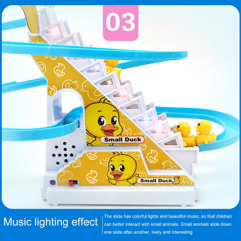 Little Duck Climbing Stairs Toy