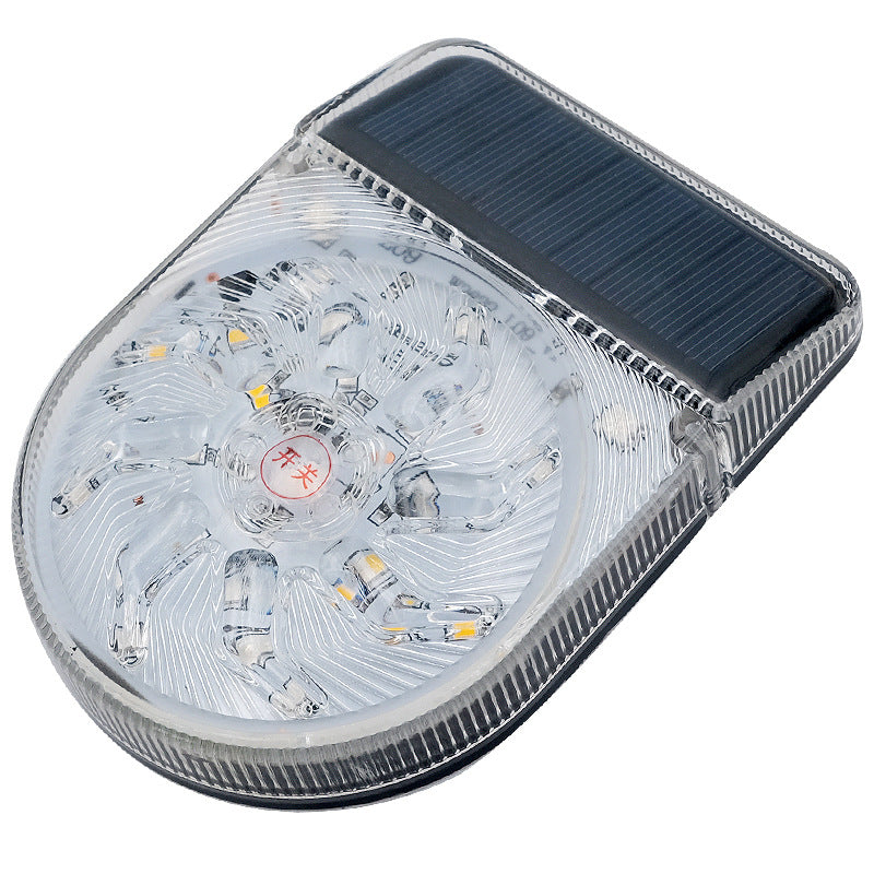 Solar Warning Light For Car