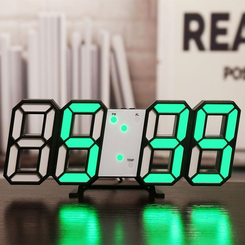 Three-Dimensional Digital Alarm Clock