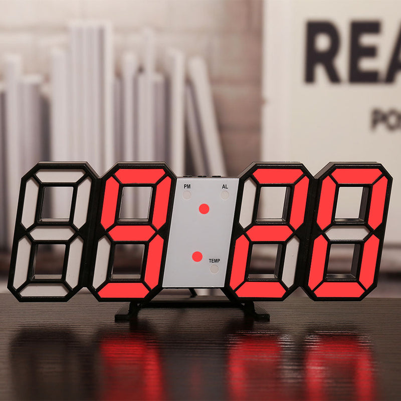 Three-Dimensional Digital Alarm Clock