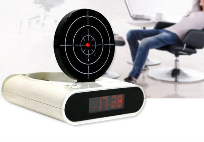 Creative  Gun Alarm Clock