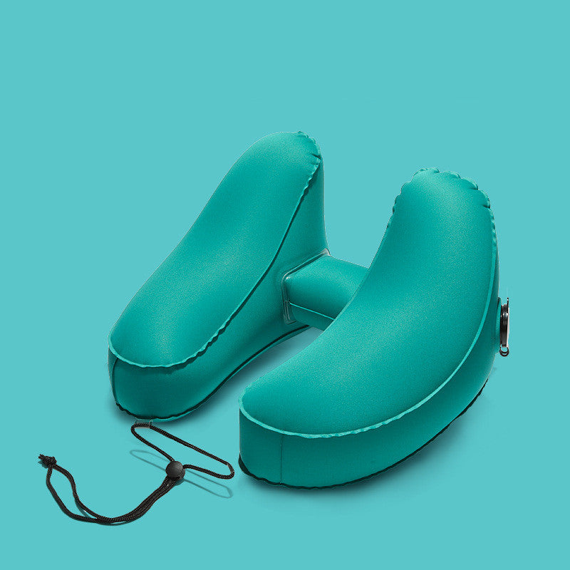 Inflatable Neck Rest Travel Pillow