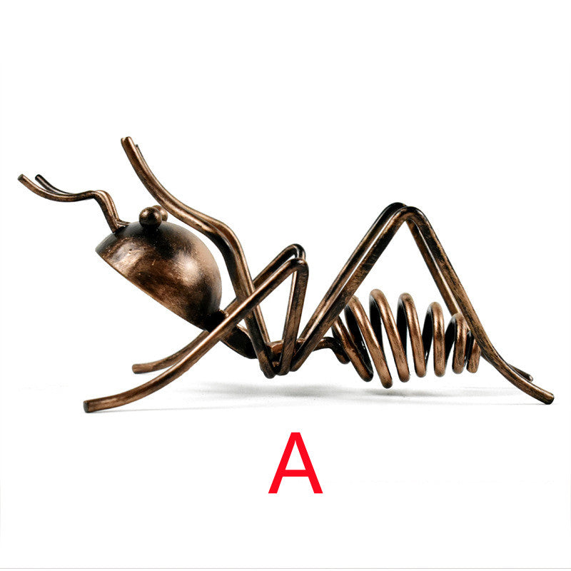 Creative Metal Ant Shaped Bottle Holder