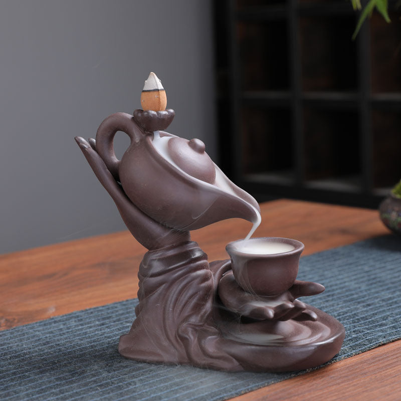 Smoke Backflow Incense Burner