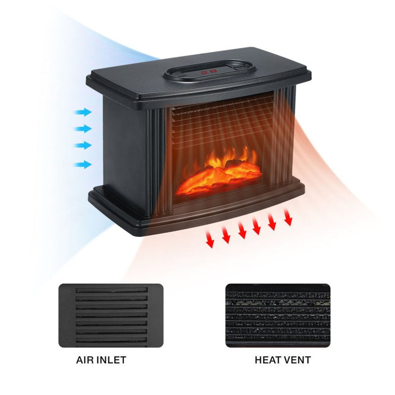 Electric LED Flame Heater