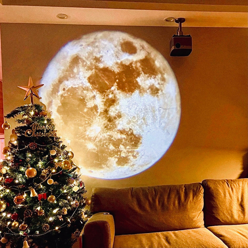 Earth Moon Decoration Rotatable Projector