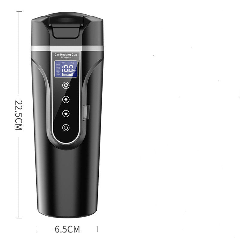 Digital Display Car Thermos Bottle