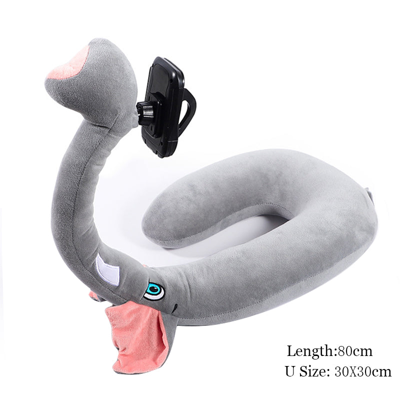 U Shape Neck Pillow Phone Holder