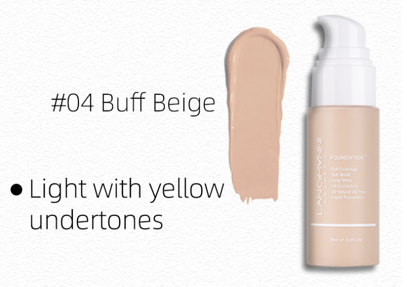 Matte Oil Control Concealer Liquid Foundation