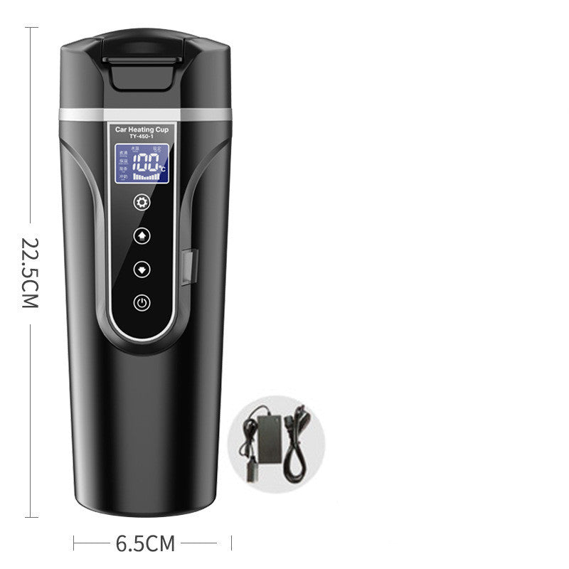 Digital Display Car Thermos Bottle