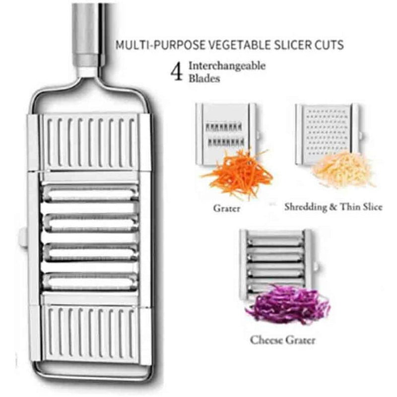 4 In 1 Stainless Steel Grater